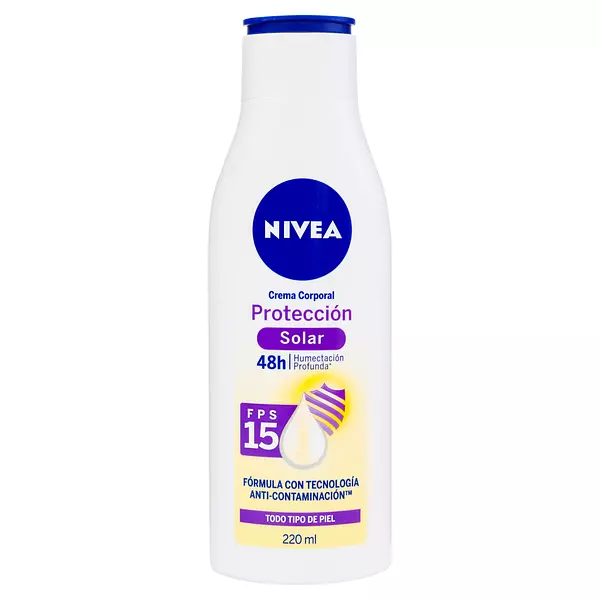 Crema Nivea Protección Solar 15fps