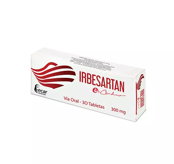 Irbersartán 300mg