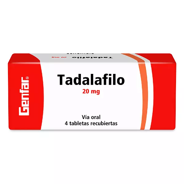 Tadalafilo 20mg