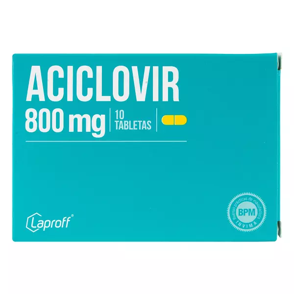 Aciclovir 800mg