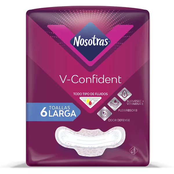 Toallas Nosotras V-Confident