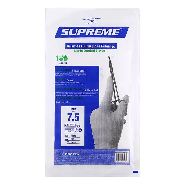 Guante Estéril Supreme Talla 7.5