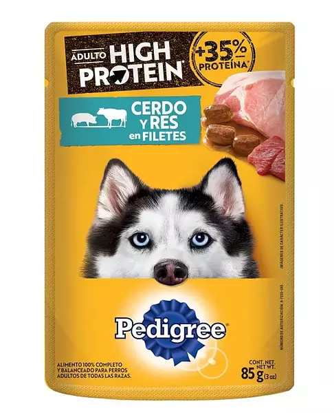 Pedigree High Protein Cerdo