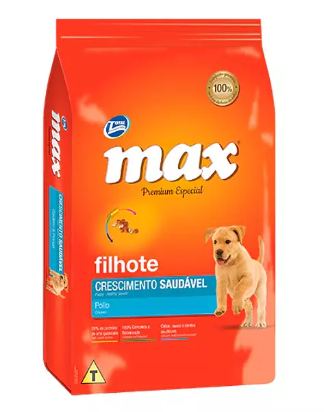 Max Cachorro Crecimiento Saludable