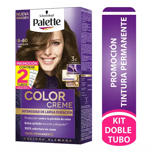 Tinte Palette Kit 6-60 Chocolate Oro