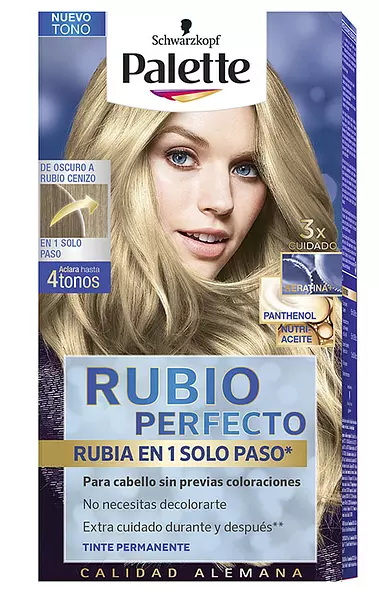 Tinte Palette Kit Rubio Perfecto