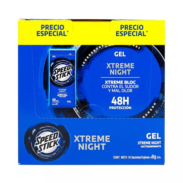 Desodorante Speed Stick Xtreme Night Gel