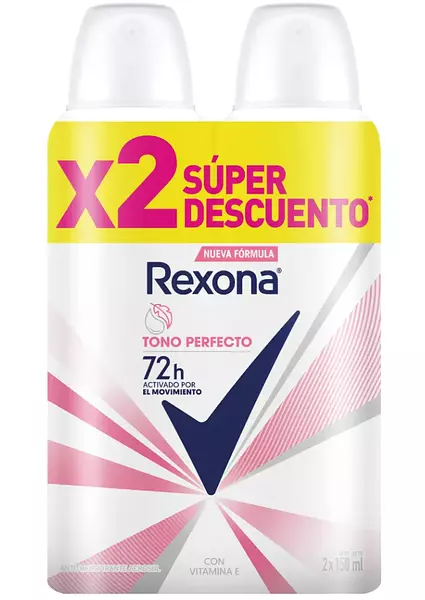 Desodorantes Rexona Tono Perfecto