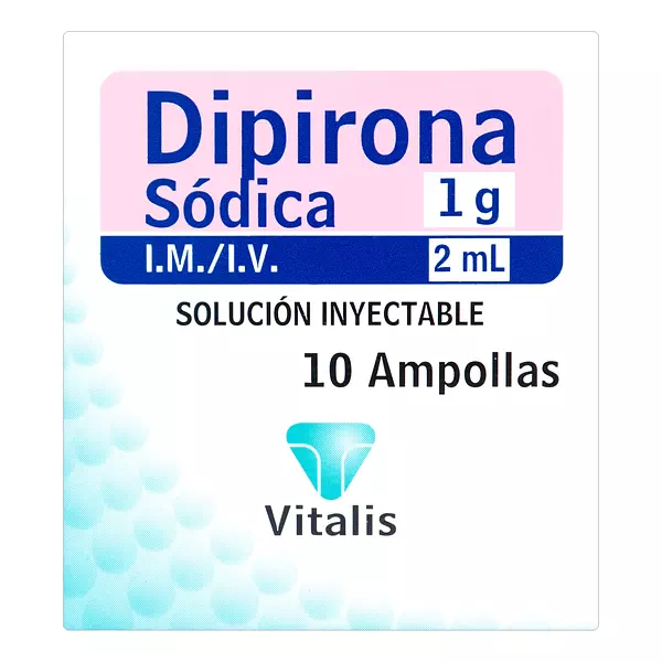 Dipirona 1g Ampollas