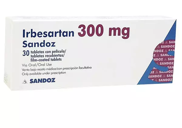 Irbersartán 300mg