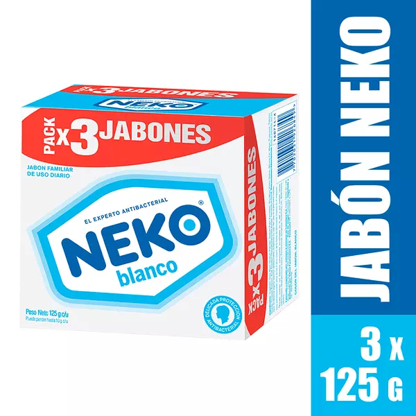 Jabón Neko Blanco