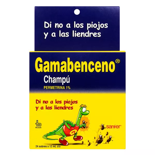 Shampoo Gabamenceno Plus 24 Sobres