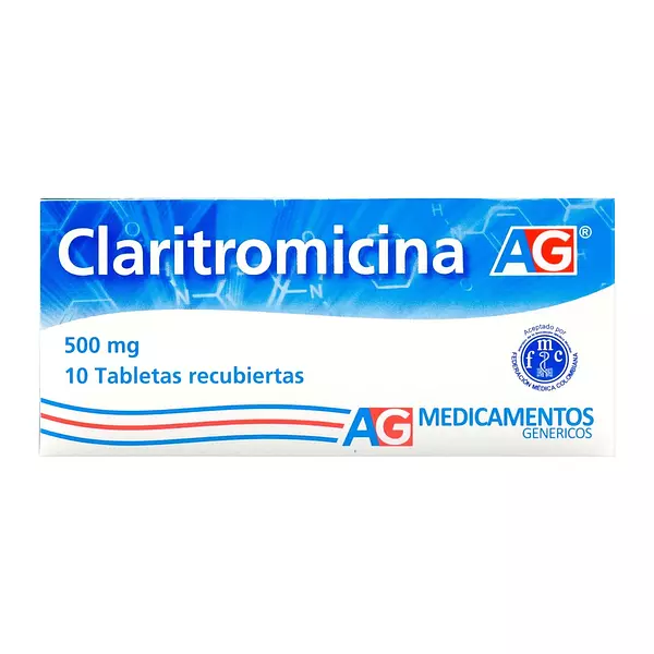 Claritromicina 500mg