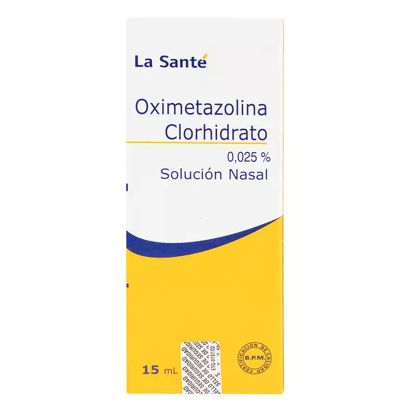 Oximetasolina 0.025 Lasanté