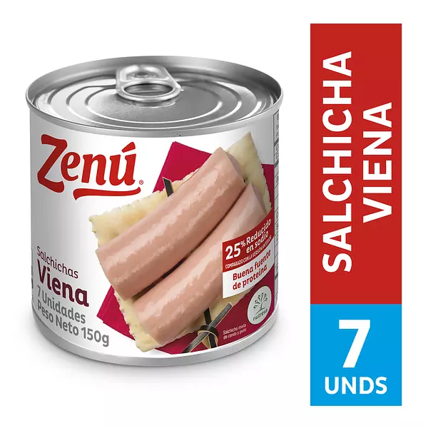 Salchica Viena Zenú