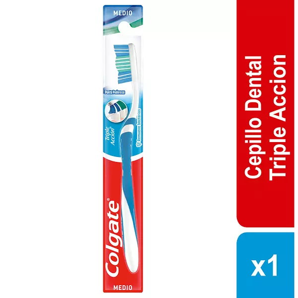 Cepillo Colgate Triple Acción Medio