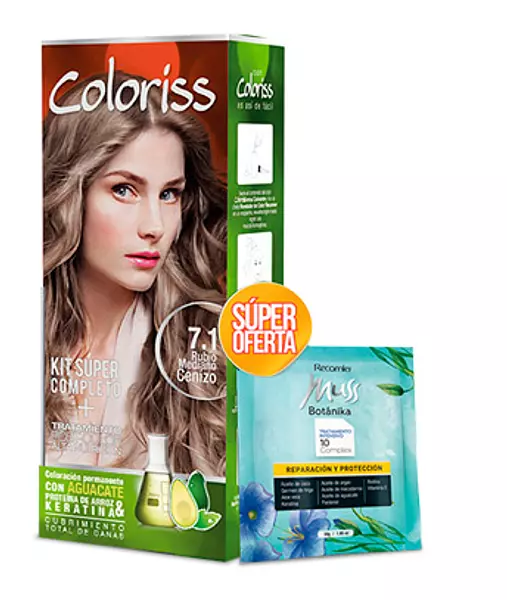 Tinte Coloriss Kit 7.1