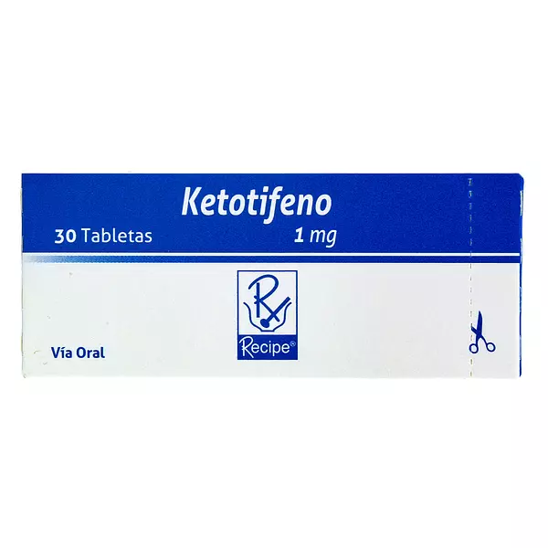 Ketotifeno 1mg