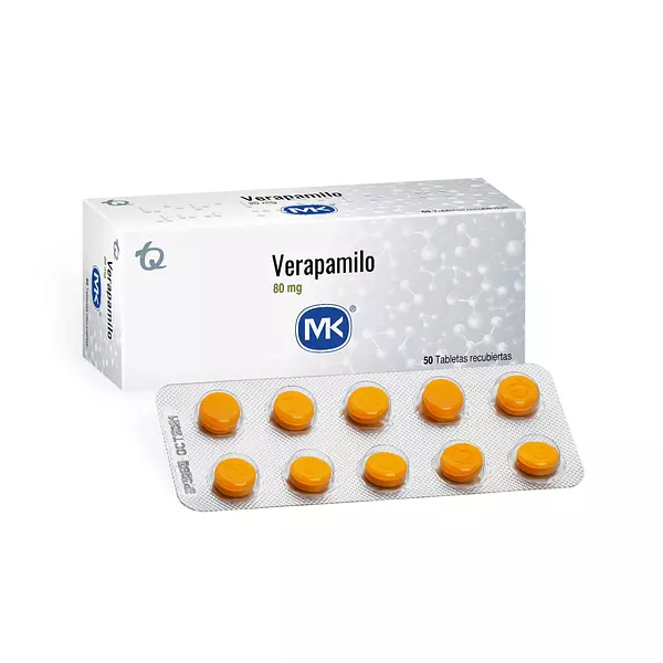 Verapamilo 80 Mg Mk