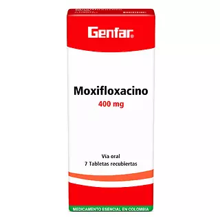 Moxifloxacino 400mg