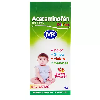Acetaminofén Gotas Mk