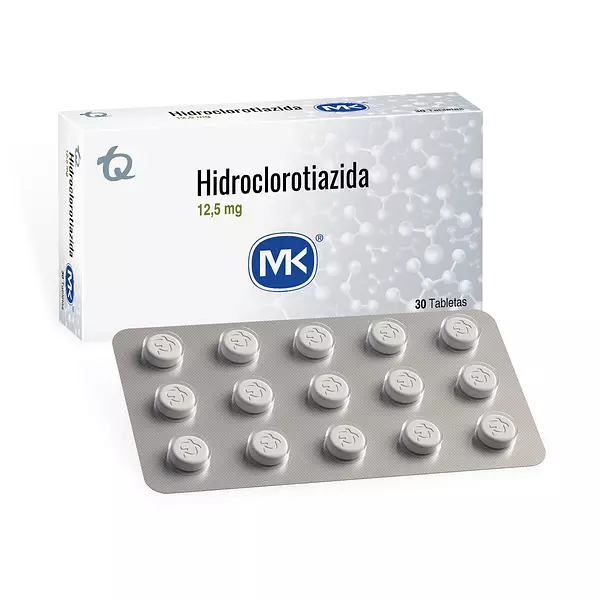 Hidroclorotiazida 12.5mg Mk