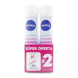 Desodorantes Nivea Efecto Aclarador Spray