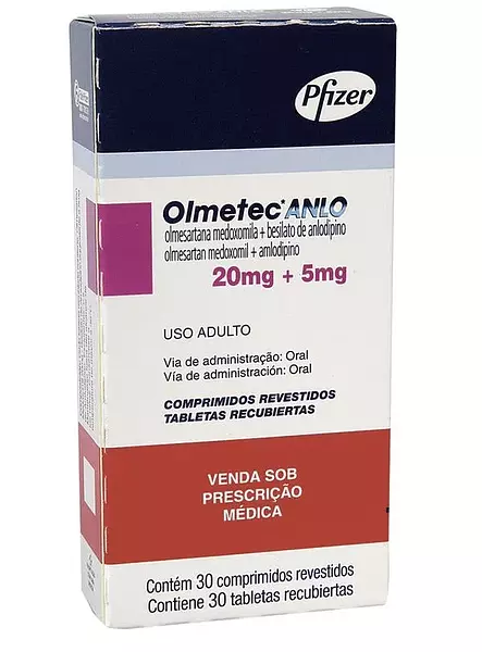 Olmetec Amlo 20mg + 5mg