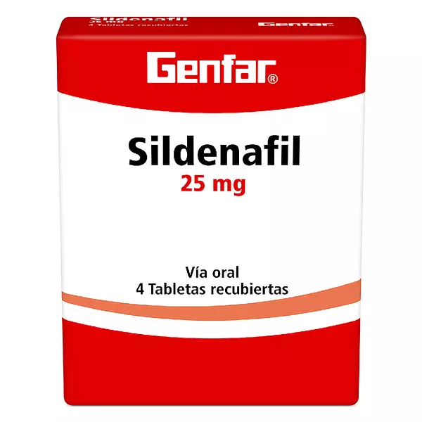 Sildenafil 25mg Genfar