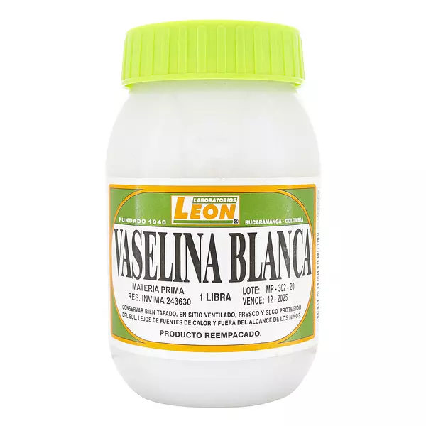 Vaselina Blanca 500g Leon