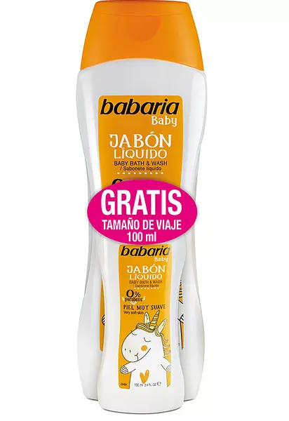 Jabon Liquido Babaria Baby