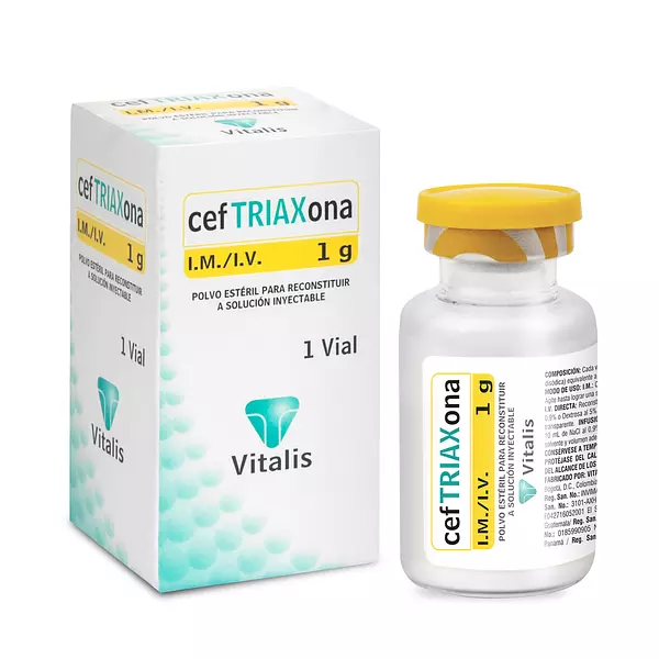 Ceftriaxona 1g Ampolla