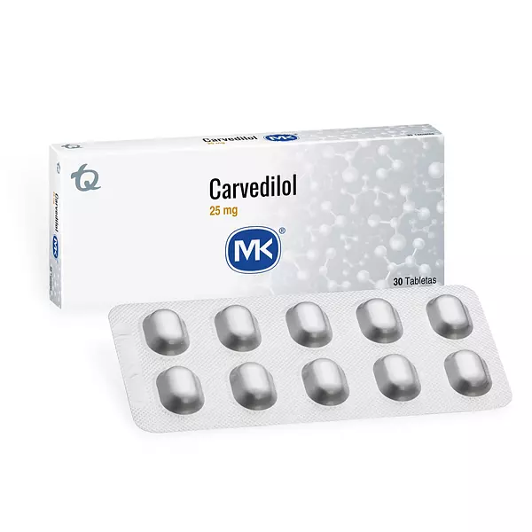 Carvedilol 25 Mg