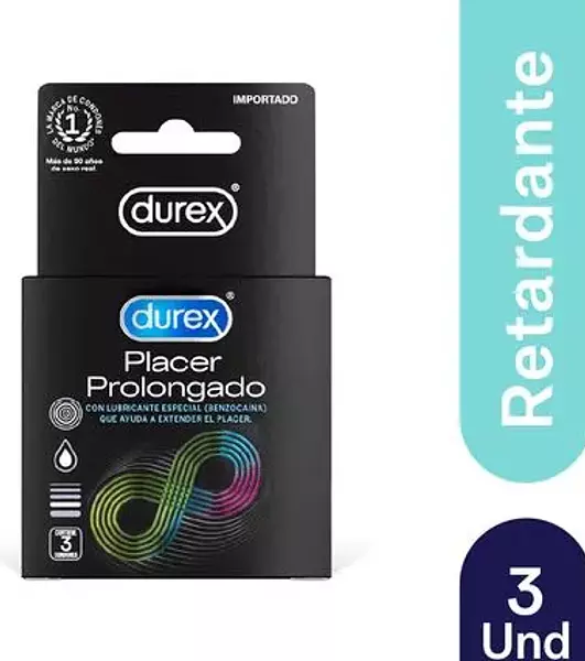 Preservativo Durex Placer Prolongado