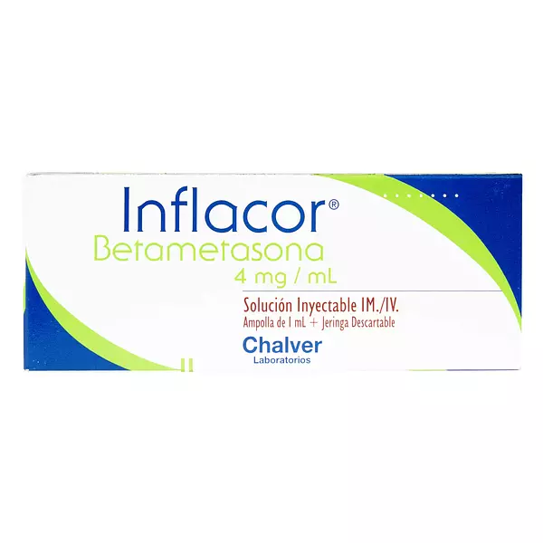 Inflacor Ampolla 4 Mg