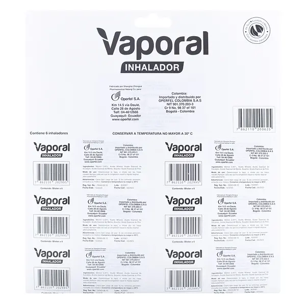 Vaporal Inhalador