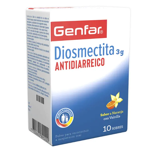 Diosmectita 3 Gr