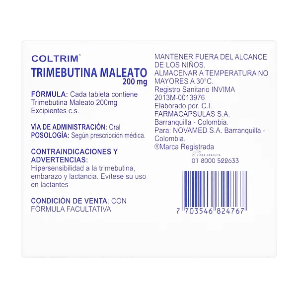 Coltrim 200 Mg