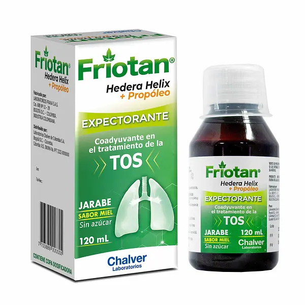 Friotan Hedera Helix Jarabe