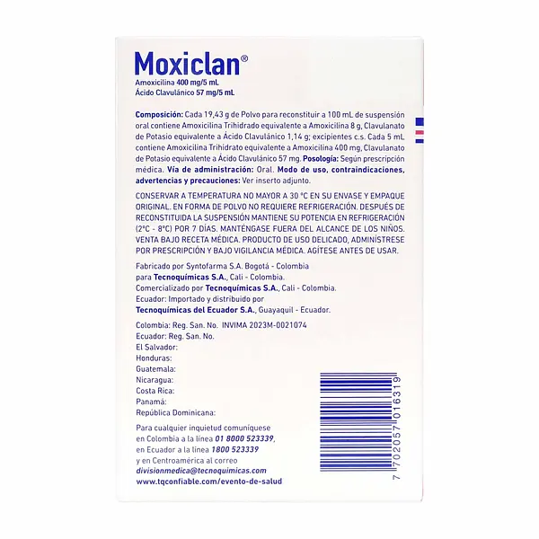 Moxiclan Pediátrico