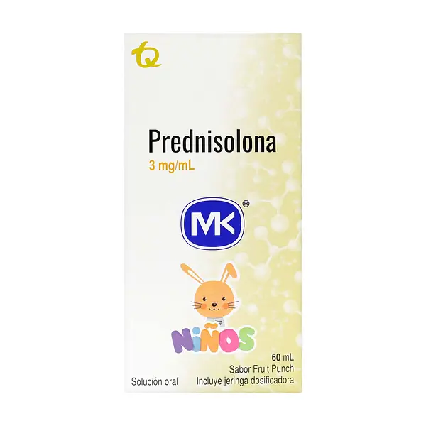 Prednisolona Niños 3 Mg Mk