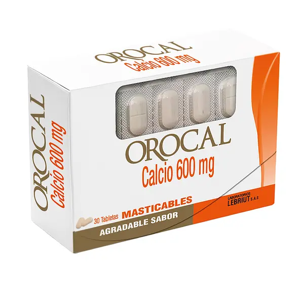 Orocal 600 Mg