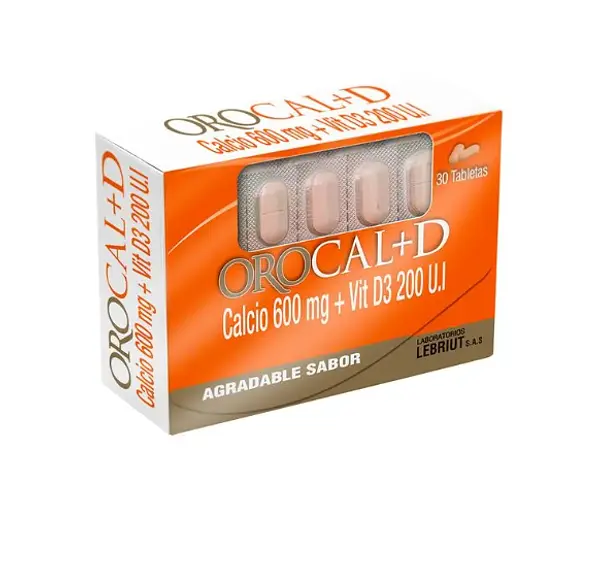 Orocal + D 600 Mg