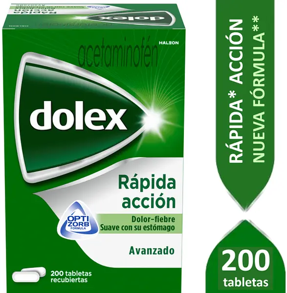 Dolex Rápida Acción Avanzado 500 Mg