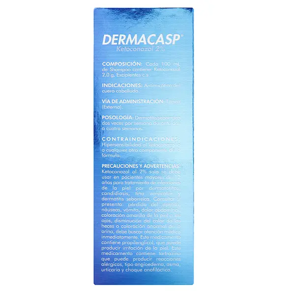 Shampoo Dermacasp 2%