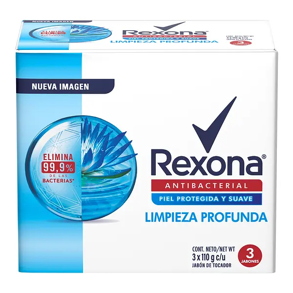 Jabón Rexona Limpieza Profunda