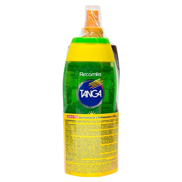 Bronceador Tanga Spf 4 Aceite + Gel Afeitar