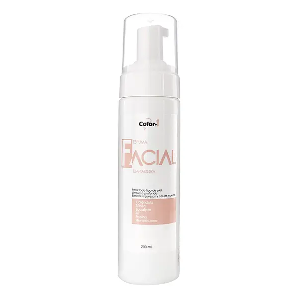 Espuma Facial Limpiadora Color-1