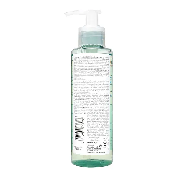 Eucerin Gel Facial Dermo Pure Oil Control