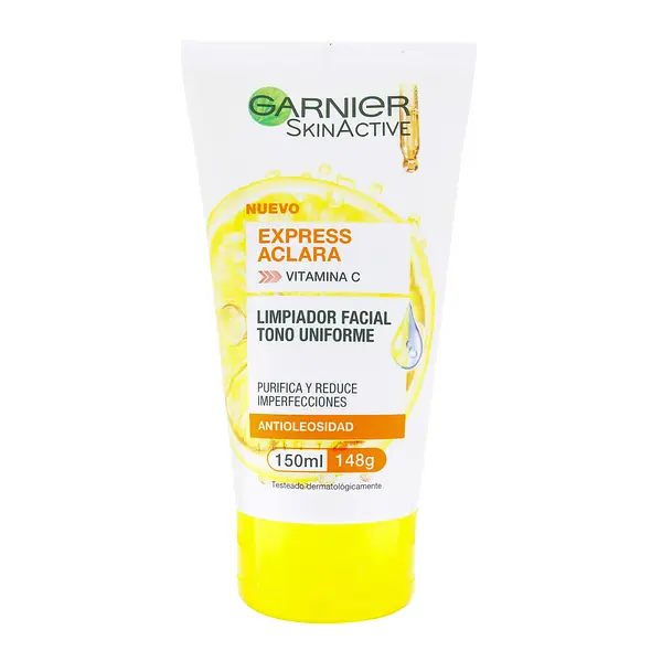 Garnier Express Aclara Gel Limpiador Hidratante